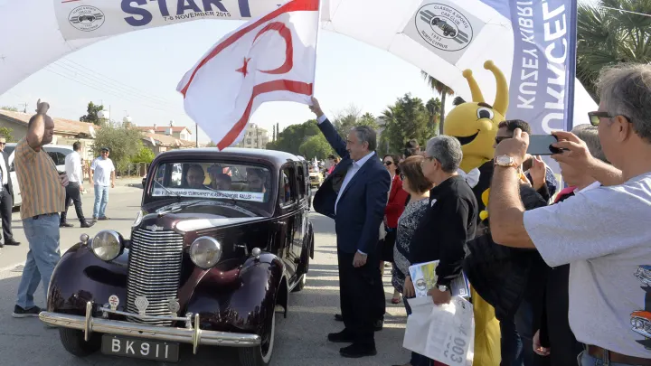 Classic Car Rally Held in Northern Cyprus