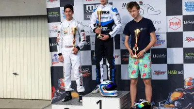 Berkay Besler on the Podium in Hungary