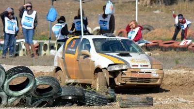 Trophies Presented to Autocross Cup Winners