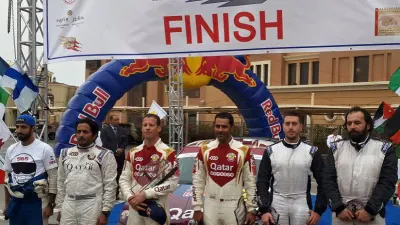 Yiğit Timur on the Podium in Kuwait