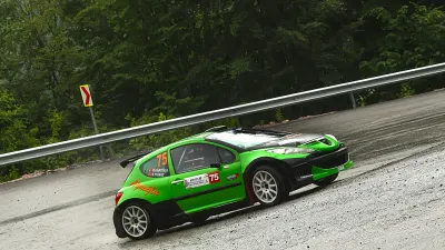 Rain Tests Drivers at Kartepe Hill Climb