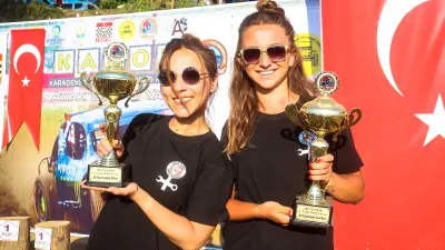 Women Take Podium Places with Skill and Determination