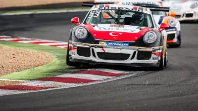 Ayhancan Güven Battles at Magny-Cours