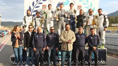 Young Drivers on the Podium at Circuit Racing Finale