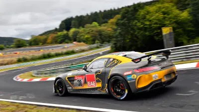 Mehmet Kaya on the Podium in the 24 Hours