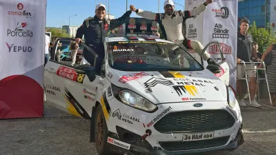 Çetin-Ulus on the Podium at Rally Hitit