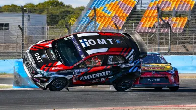 Epic Duel in the Rallycross Finale