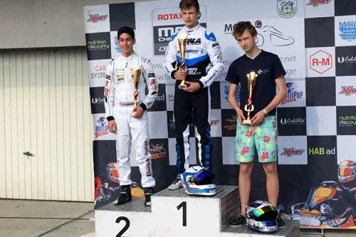 Berkay Besler on the Podium in Hungary