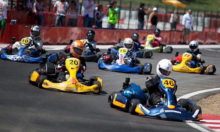 Four Turkish Karters in Portugal