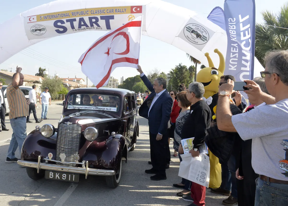 Classic Car Rally Held in Northern Cyprus