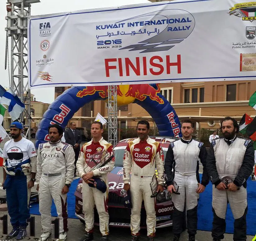 Yiğit Timur on the Podium in Kuwait