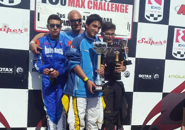 Dalkıran on the Podium in Greece