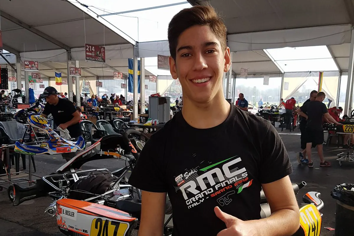 Besler Takes Podium at RMC Grand Final