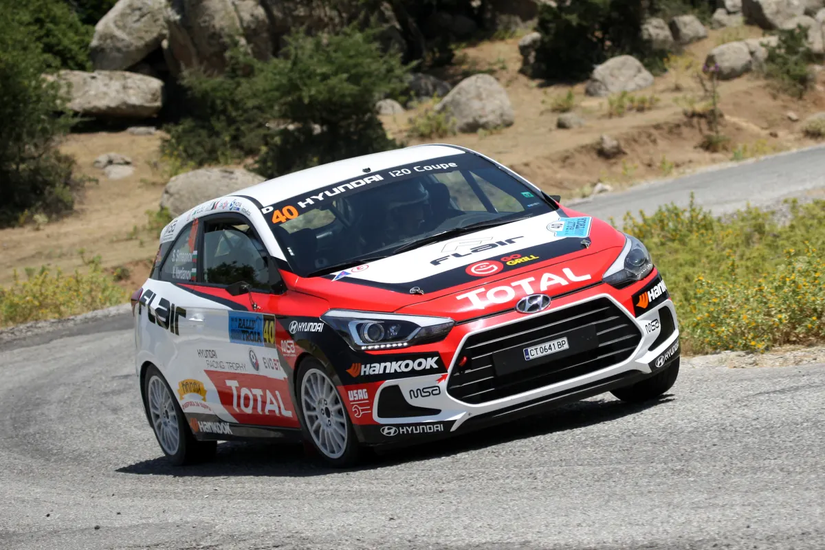 Simeonov Wins Hyundai Racing Trophy Round at Rally Troia