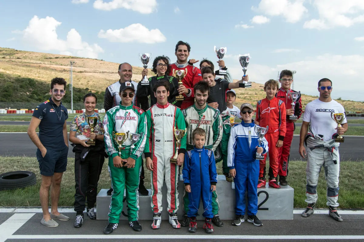 Drivers Enjoy Tuzla Karting Circuit