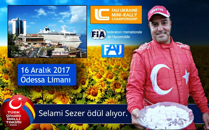 Turkish Driver Sezer Awarded Certificate of Appreciation