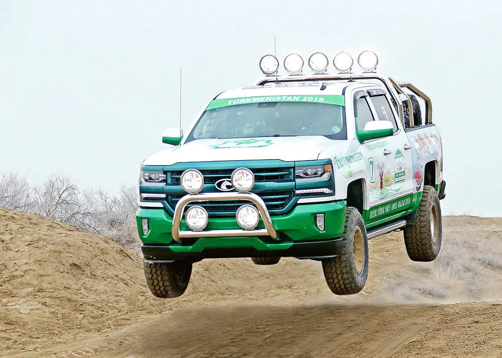 Rally Raid Excitement in the Turkmen Desert