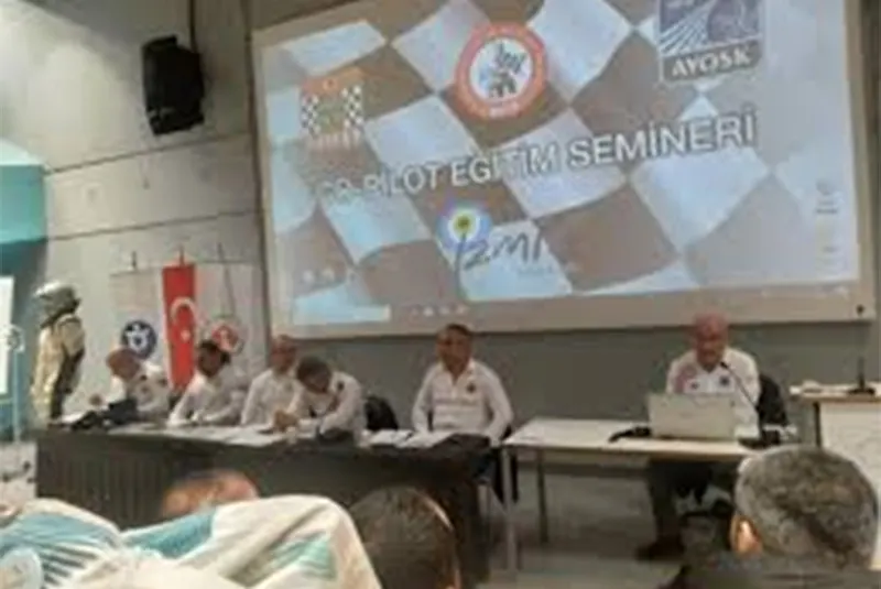 Co-Driver Training Seminar Held in Izmir