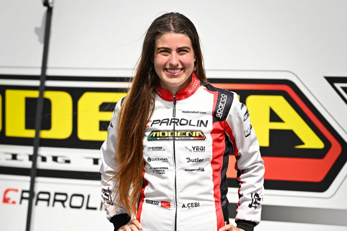 Çebi Takes to the Track for F1 Academy