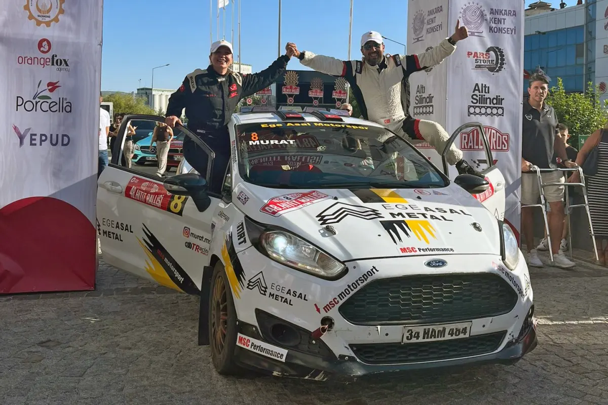 Çetin-Ulus on the Podium at Rally Hitit