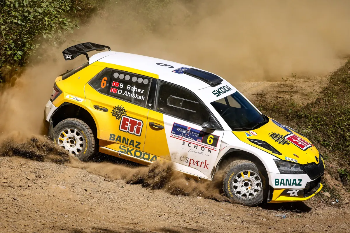 Banaz Wins Rally Kocaeli