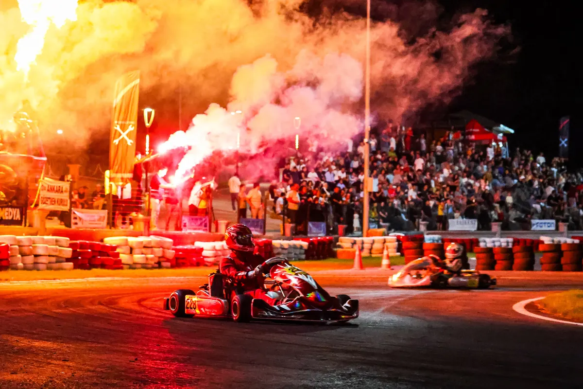 Floodlit Karting Weekend Delivers Plenty of Adrenaline