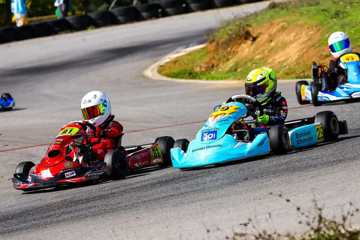 Karting Action Lights Up Tuzla
